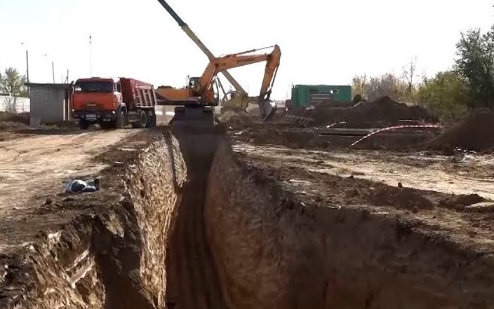 Оралда кәріз желілерін жаңғырту жұмыстары жүргізілуде