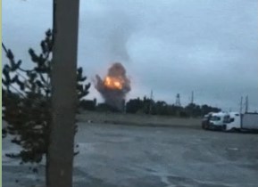Очередной взрыв боеприпасов произошёл в Жамбылской области
