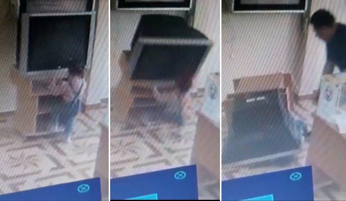 БҚО-дағы ауруханалардың бірінде сәбидің үстіне теледидар құлады