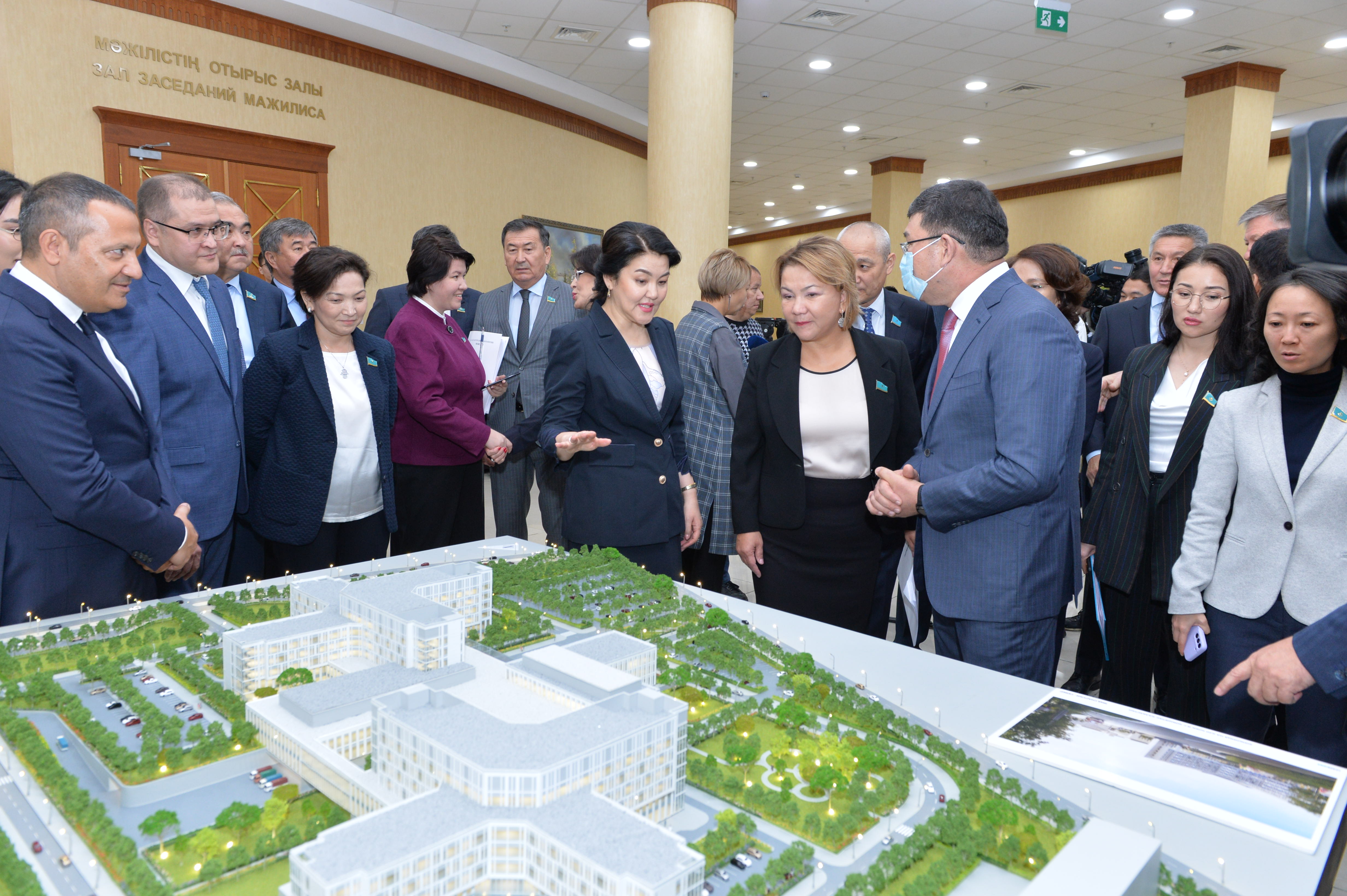 Ажар Ғинаят депутаттарға Президенттің ауылдардағы денсаулық сақтау реформаларының жүзеге асырылуы туралы баяндады
