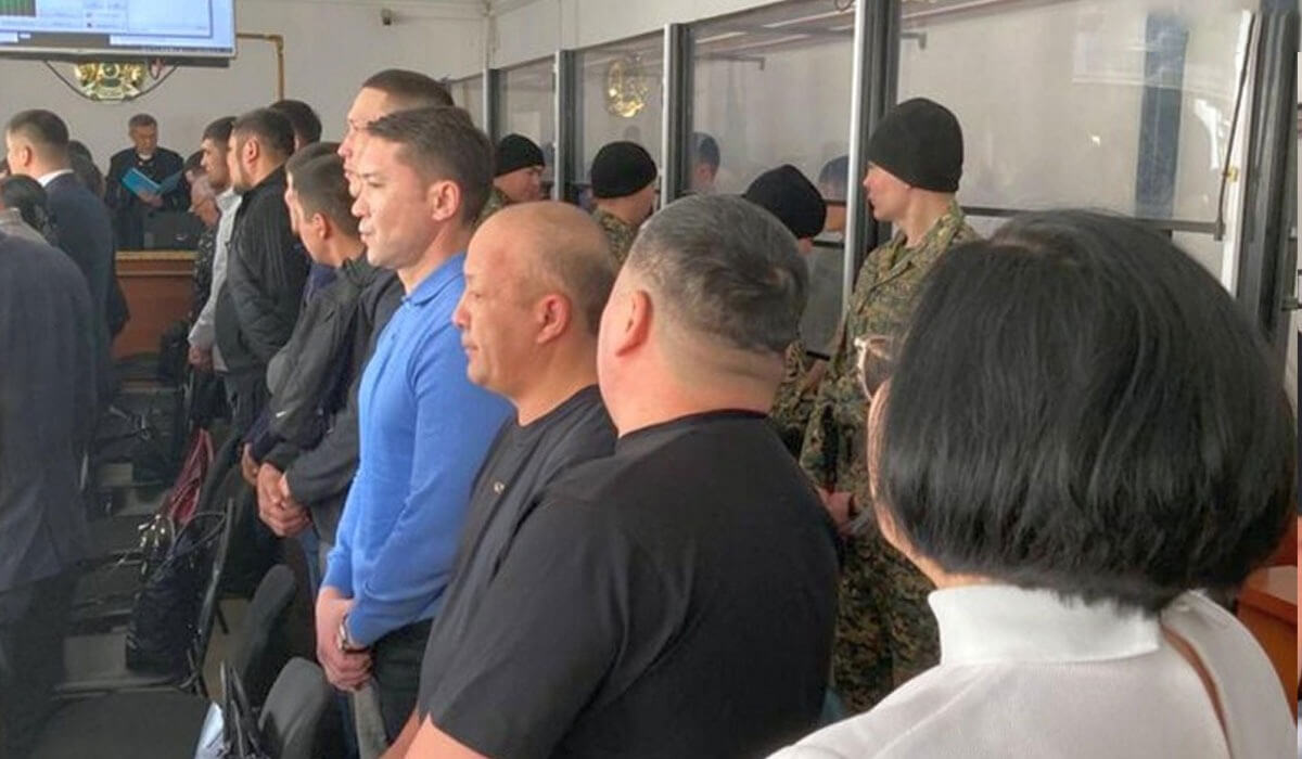 Ақтөбеде қаңтар оқиғасына қатысқан 18 адамға сот үкімі шықты