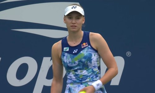 Елена Рыбакина разгромила сенсационную соперницу на старте US Open-2023