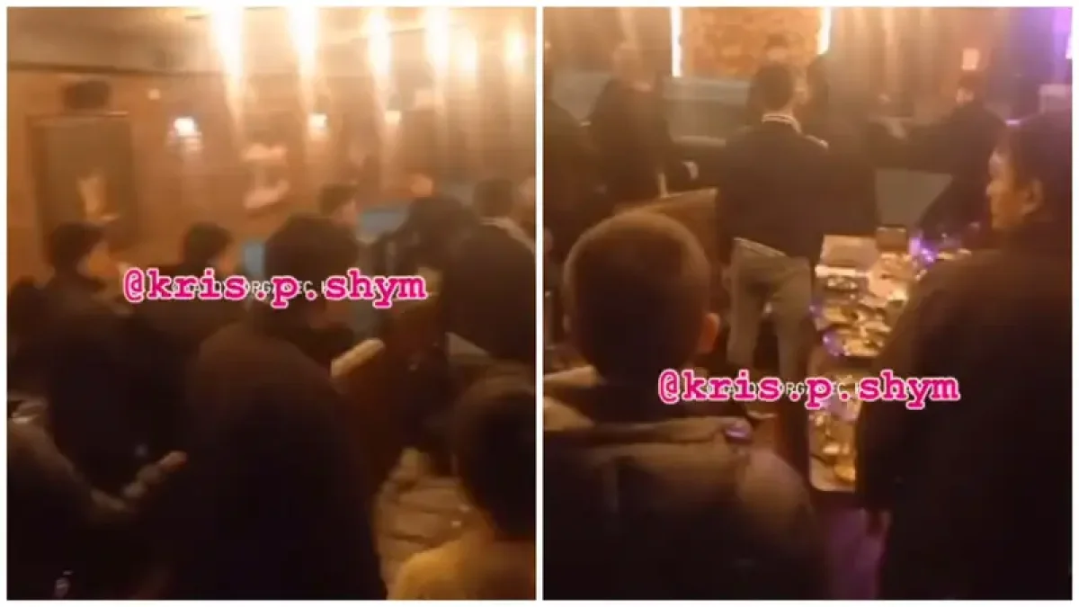Кафе разгромили в результате массовой драки в Талдыкоргане