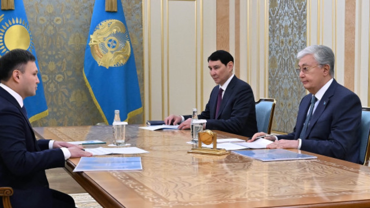 Токаев принял председателя правления АО НК «КазМунайГаз» Асхата Хасенова