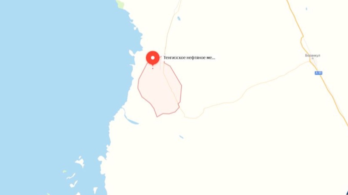 В районе месторождения Тенгиз произошло землетрясение