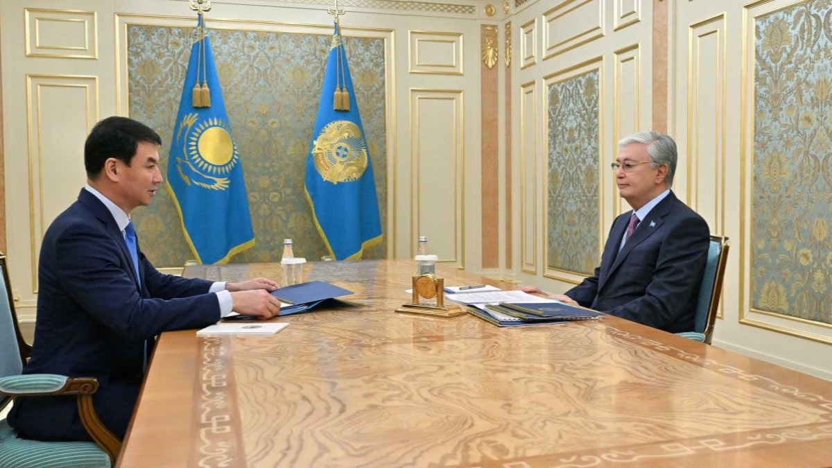 Тоқаев Алматының жаңа әкімі Дархан Сатыбалдыны қабылдады