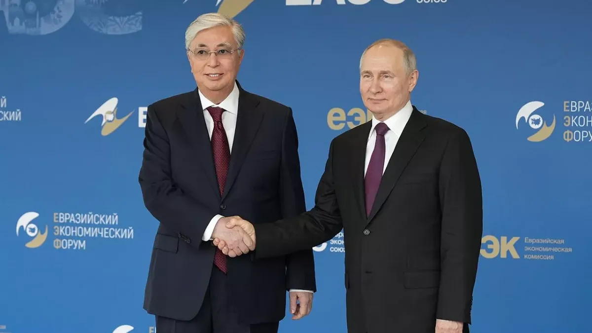 Тоқаев пен Путин телефон арқылы сөйлесті