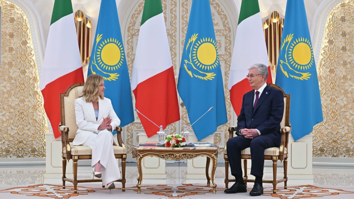 Токаев и Джорджа Мелони провели переговоры 