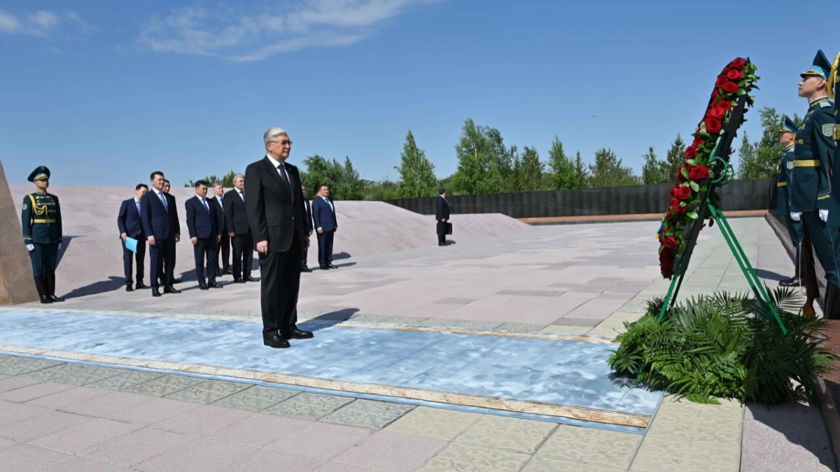 Токаев выступил на мероприятии, посвященном памяти жертв политических репрессий и голода