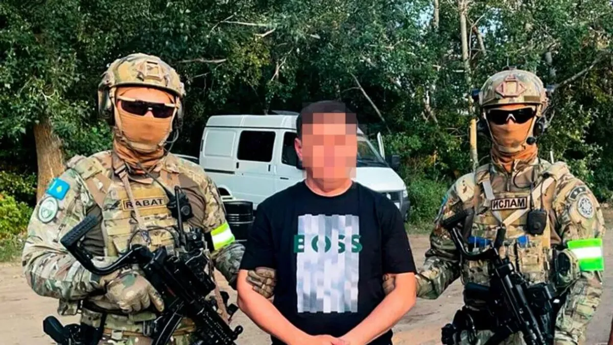 ҰҚК Оралда кәсіпкерлерден ақша бопсалағандарды ұстады