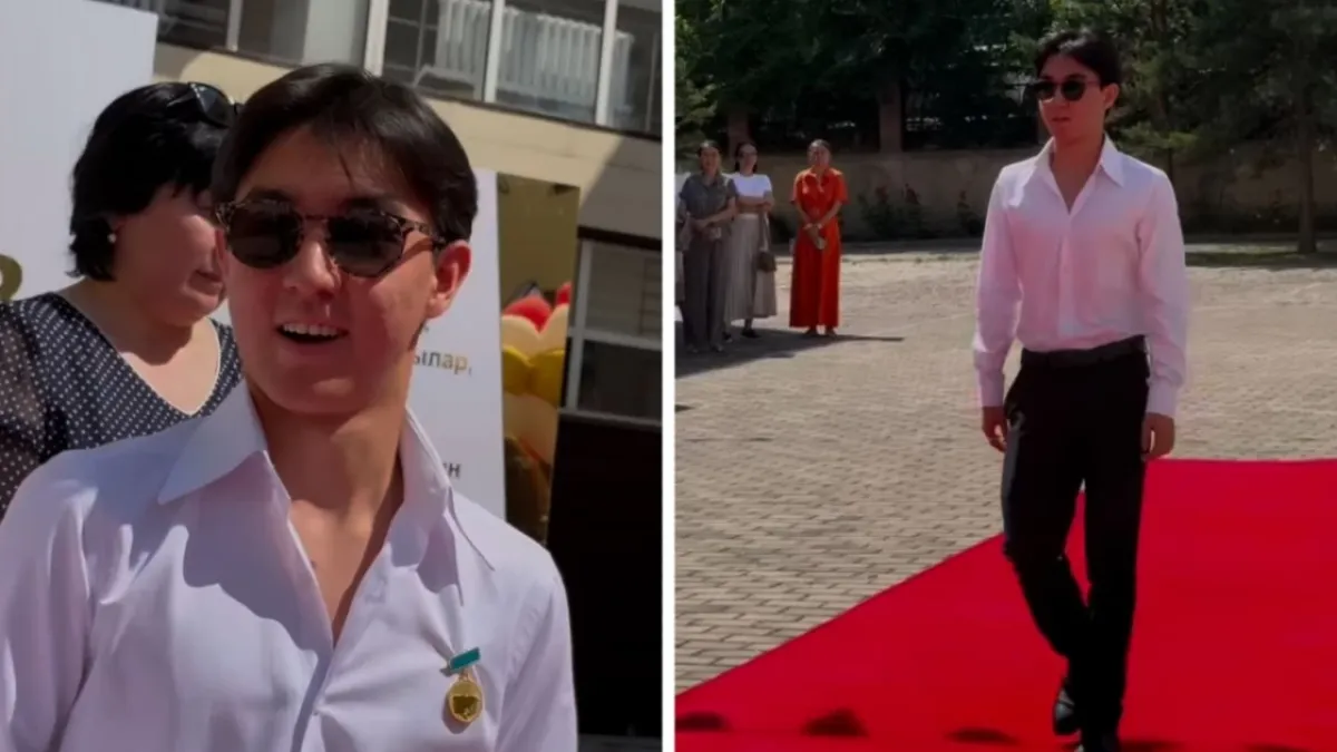 «Жап-жас болып шіреніп»: Тоқтар Серіковтің тұңғышы аттестат аламын деп сынға қалды
