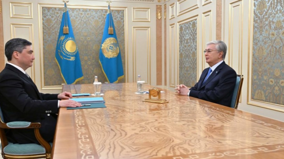 Президент Олжас Бектеновті қабылдады