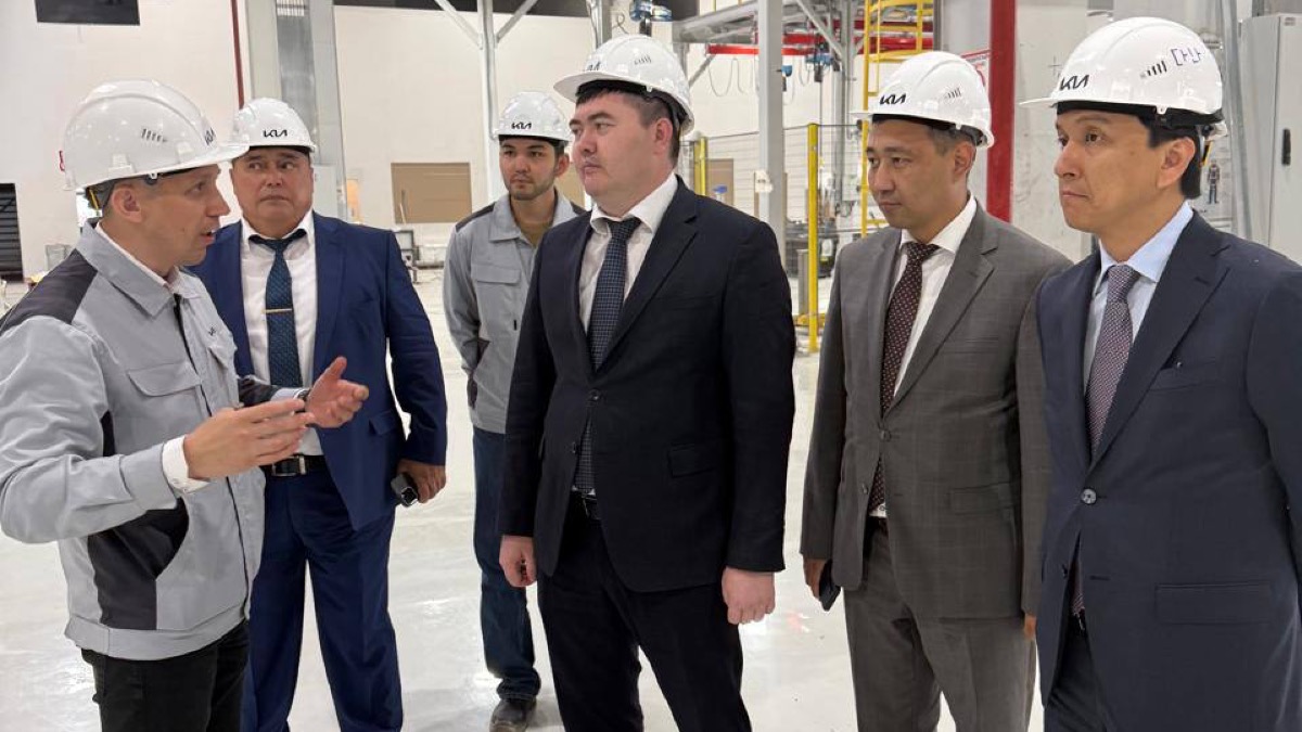 Завод KIA в Костанайской области обеспечат природным газом 