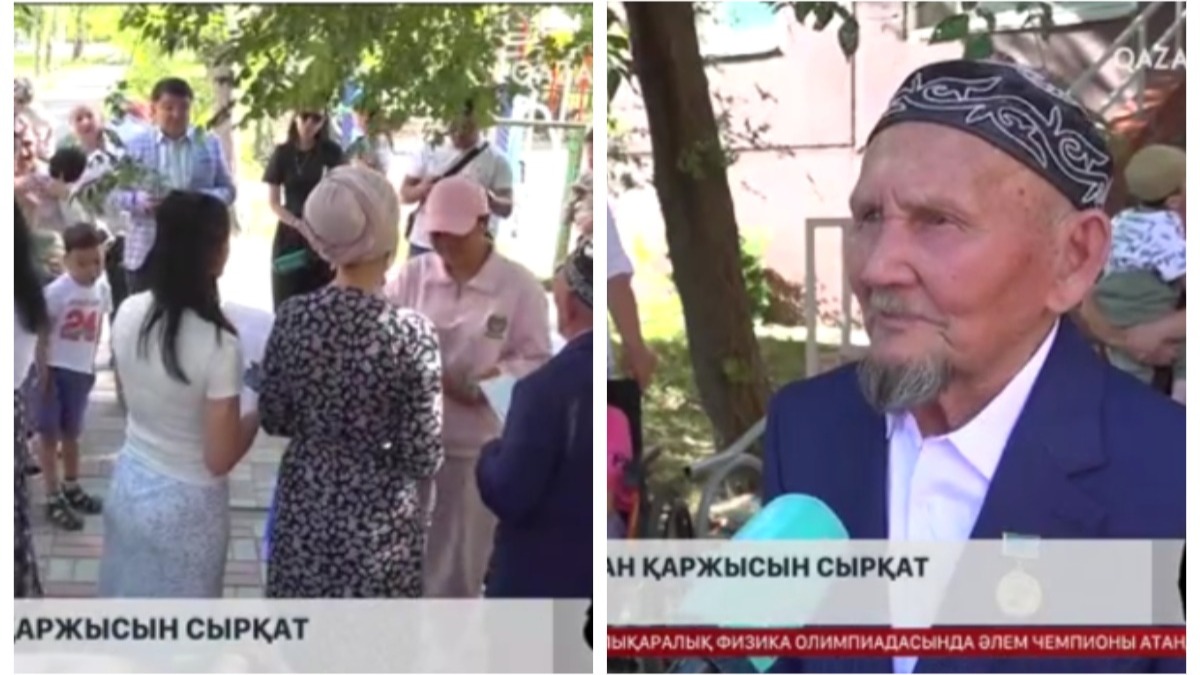 93 жастағы қария қажылыққа жиған қаржысын сырқат балаларға үлестірді