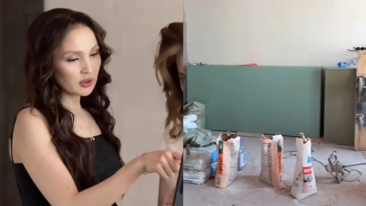 "Күйеуім алаңсыз қыдырып жүр": Жұлдыз Әбдікәрімова жөндеу жұмыстары тоқтап қалғанын айтты