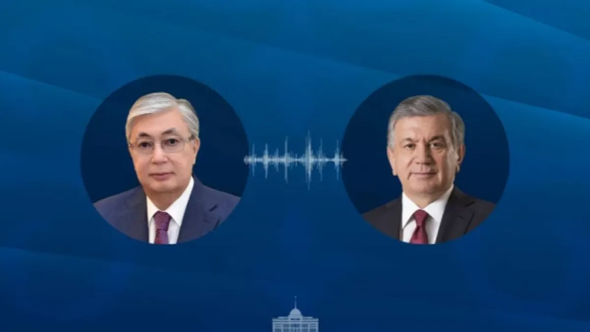 Тоқаев Өзбекстан президентімен сөйлесті 