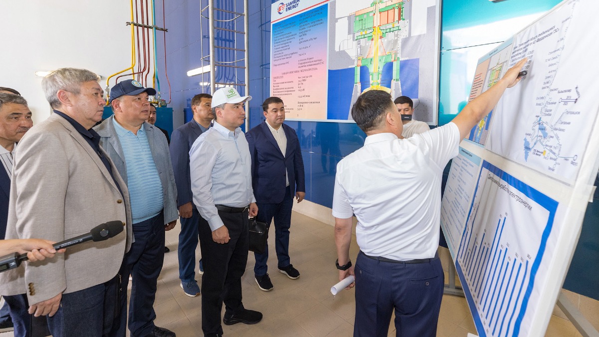 Олжас Бектенов Түркістан облысының су шаруашылығы инфрақұрылымының жағдайымен танысты 