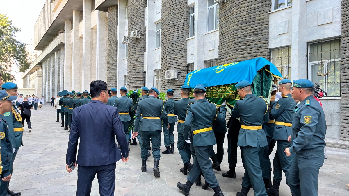 Алматыда ғарышкер Талғат Мұсабаевпен қоштасу рәсімі өтті