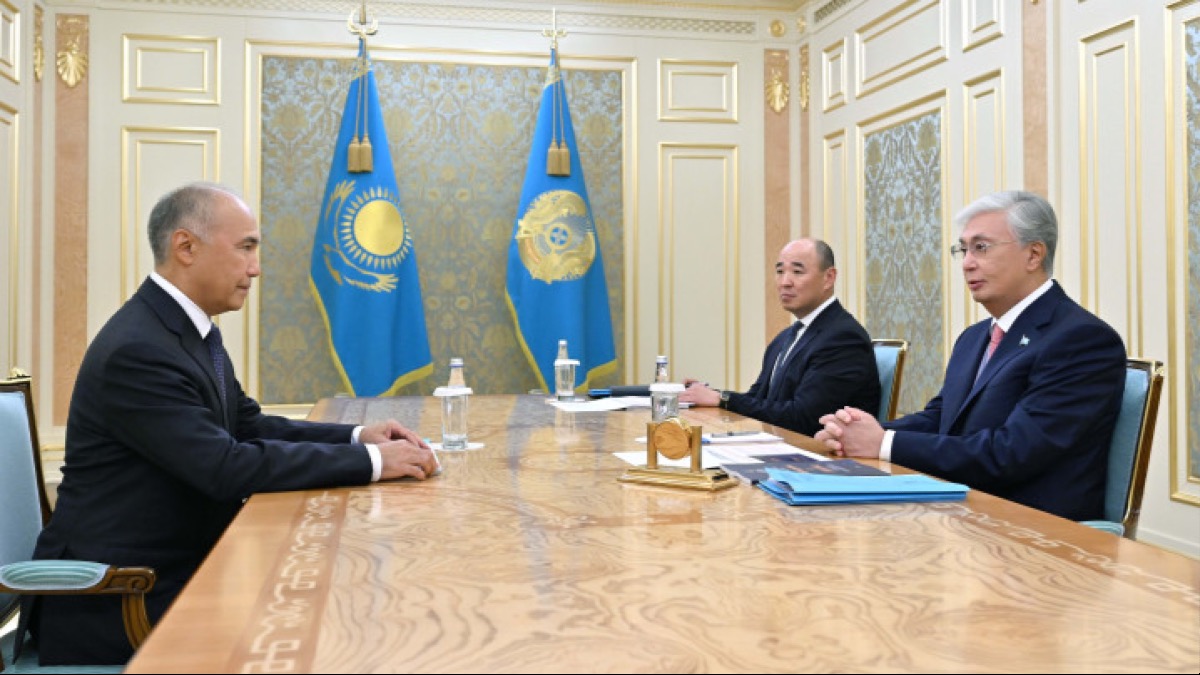 Токаев принял Уполномоченного по защите прав предпринимателей Каната Нурова