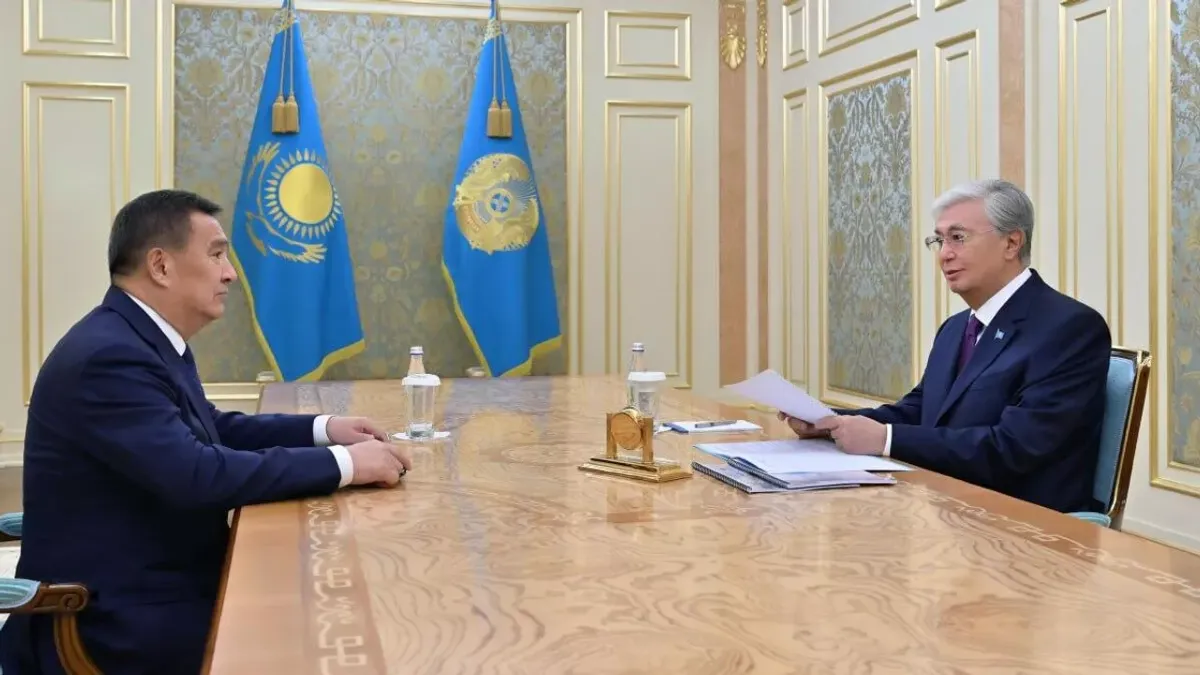 Тоқаев Қосшыны дамыту бойынша тиісті шаралар қабылдауды тапсырды