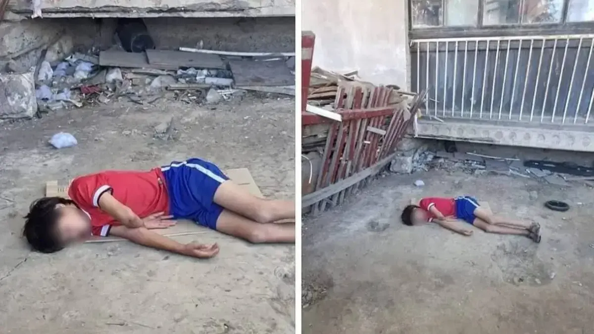 «Анасы ішімдікке құмар»: Атырау облысында екі бала үйіне кіре алмай, көшеде жатқан