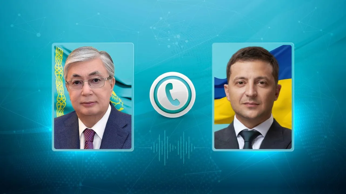 Токаев направил поздравительную телеграмму Президенту Украины