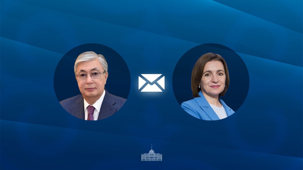 Токаев  направил поздравительную телеграмму Президенту Молдовы