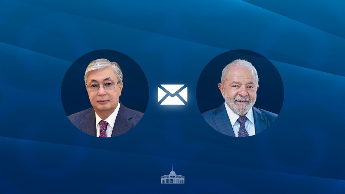 Токаев направил телеграмму поздравления Президенту Бразилии   