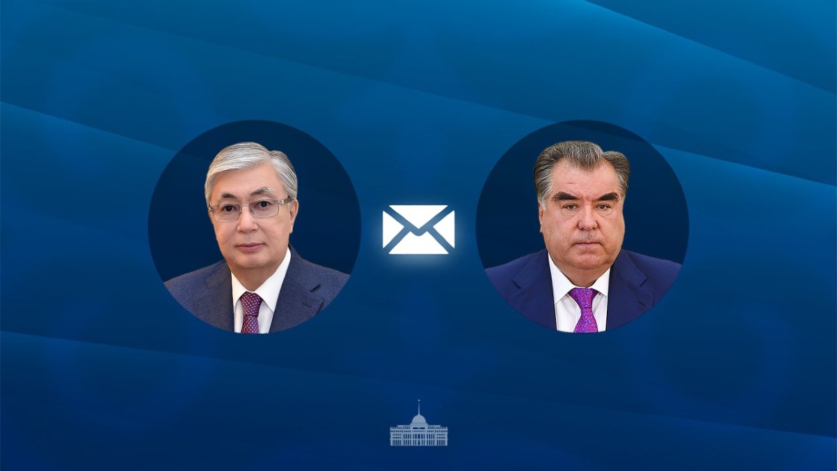 Токаев направил телеграмму поздравления Президенту Таджикистана 