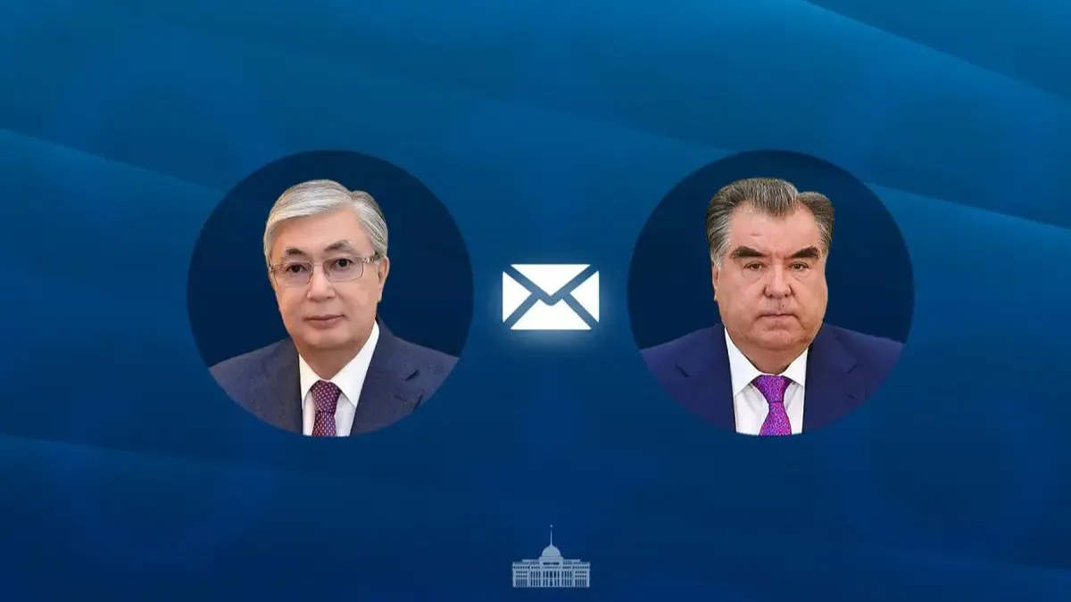 Тоқаев Эмомали Рахмонды Тәжікстанның Тәуелсіздік күнімен құттықтады