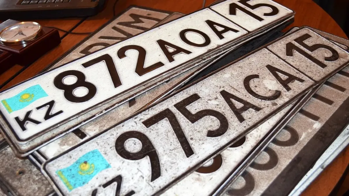 Көлігіне өзі қалаған нөмірді таққысы келетіндерді жақсы жаңалық күтіп тұр
