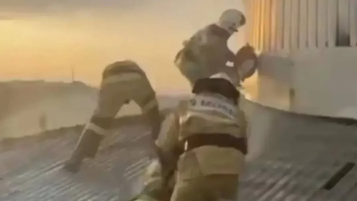 Алматыда сауда базарынан өрт шықты