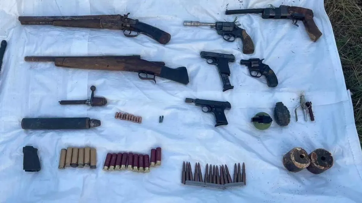 "Астана–Қарағанды" тас жолында шетелдік қару-жарақ жасырылған құпия орын анықталды