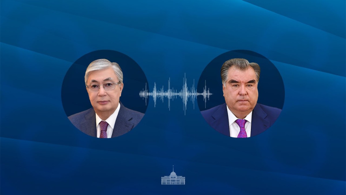 Токаев провел телефонный разговор с Президентом Таджикистана 