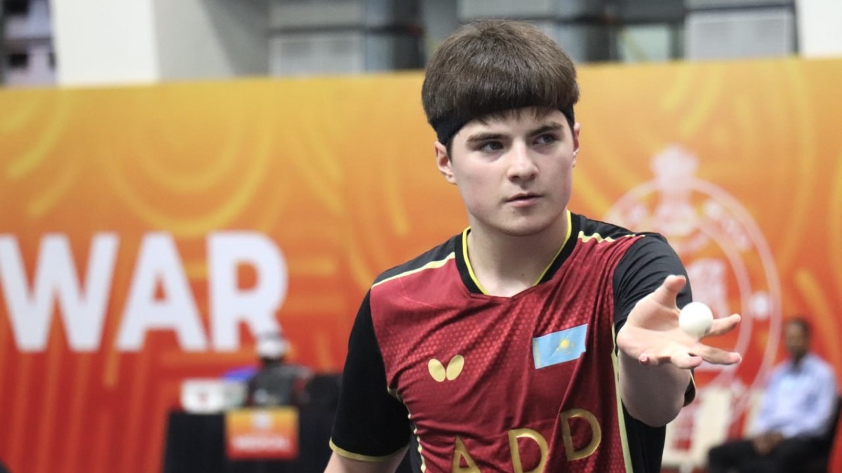 Казахстан завершил выступление на чемпионате Азии по настольному теннису
