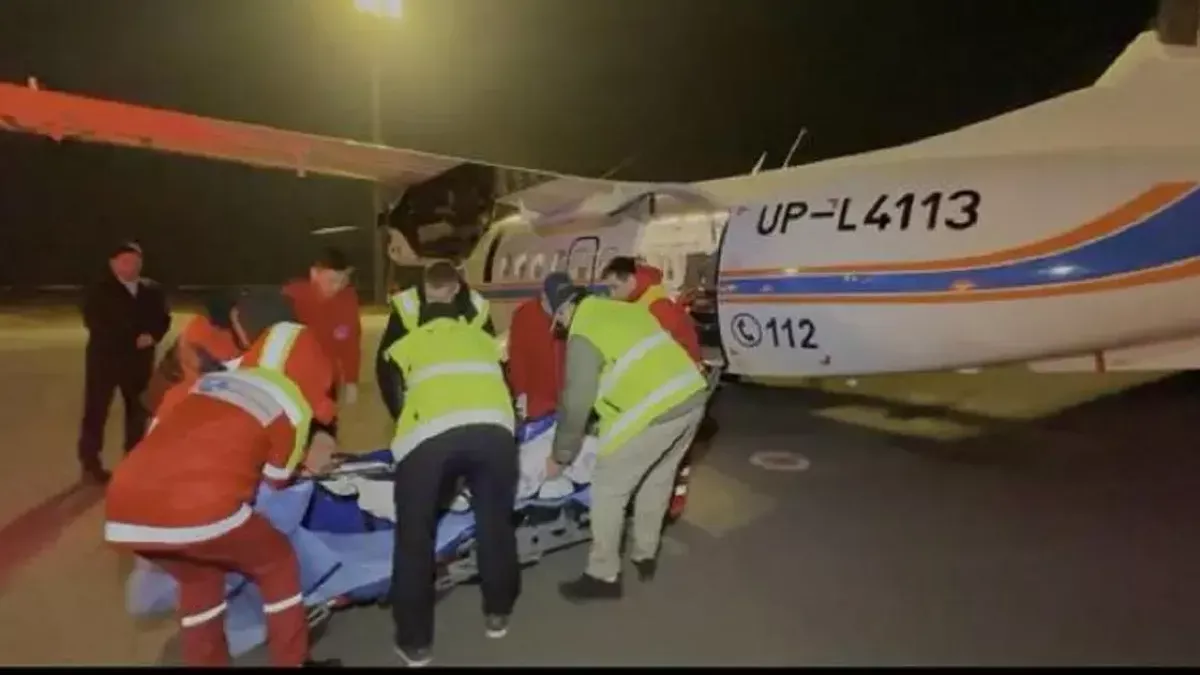 Ақтөбедегі жантүршігерлік жол апаты: ауыр жарақат алған бір адам Астанаға жеткізілді