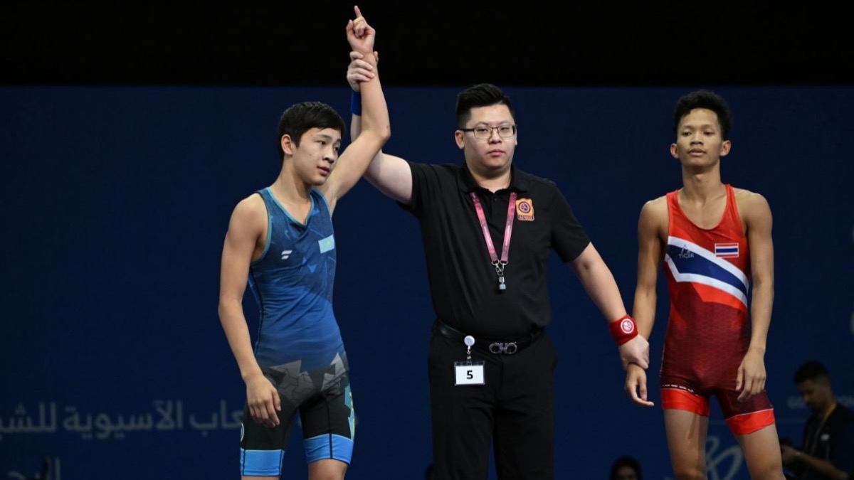 Казахстанский борец выиграл бронзу юношеских Азиатских игр