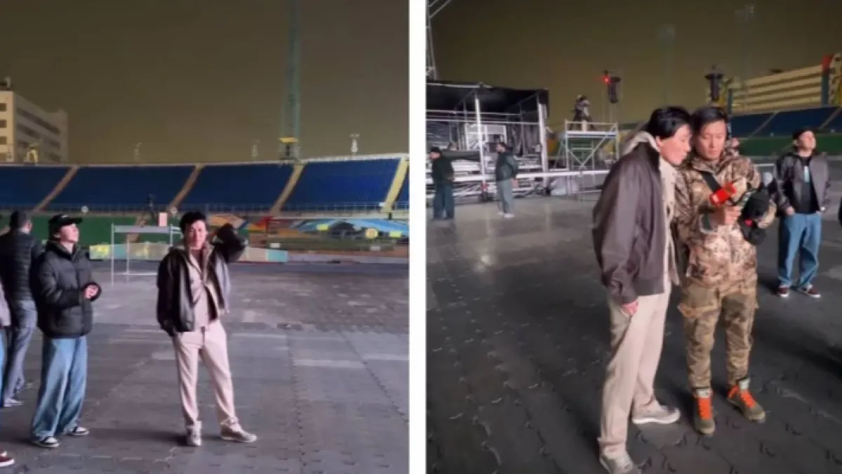 Актриса Жұлдыз Әбдікәрімова Қайрат Нұртастың жаңа шоуына дайындыққа қатысып жүр