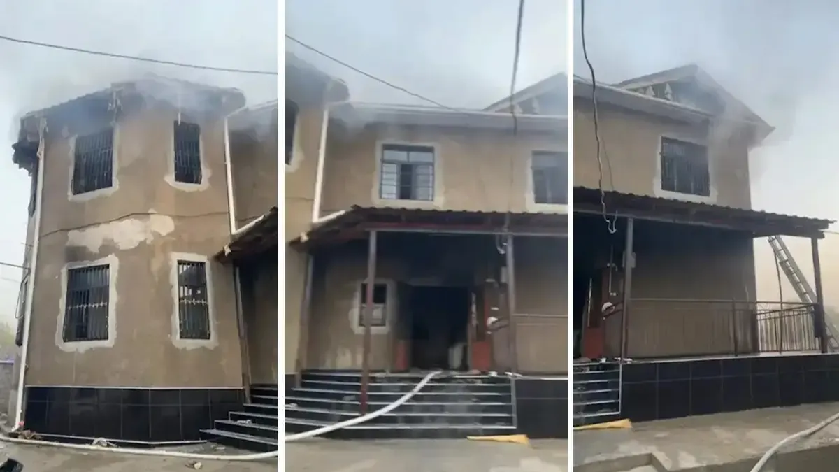 Бозымбаев Жетісайда екі бірдей отбасыны жалмаған алапат өрт туралы есеп берді