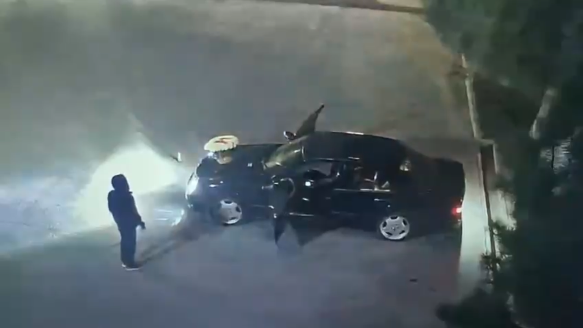 Ночной фейерверк чуть не обернулся пожаром в Шымкенте 