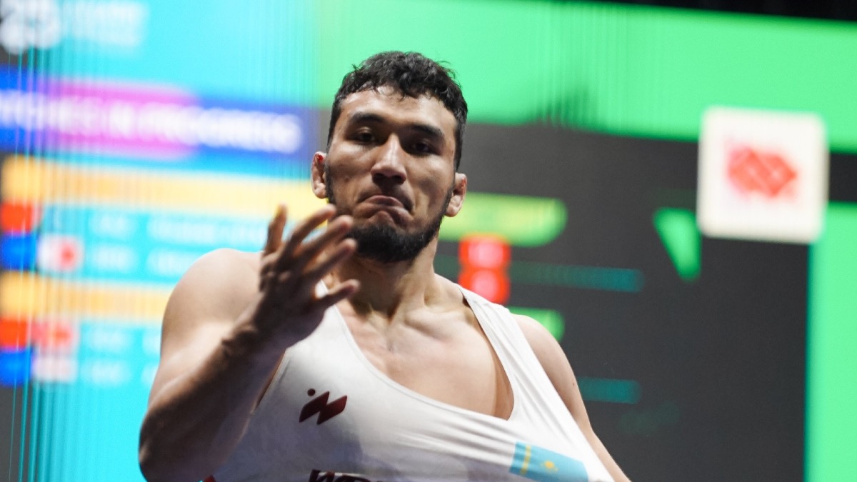 Казахстанский борец стал серебряным призером Игр исламской солидарности