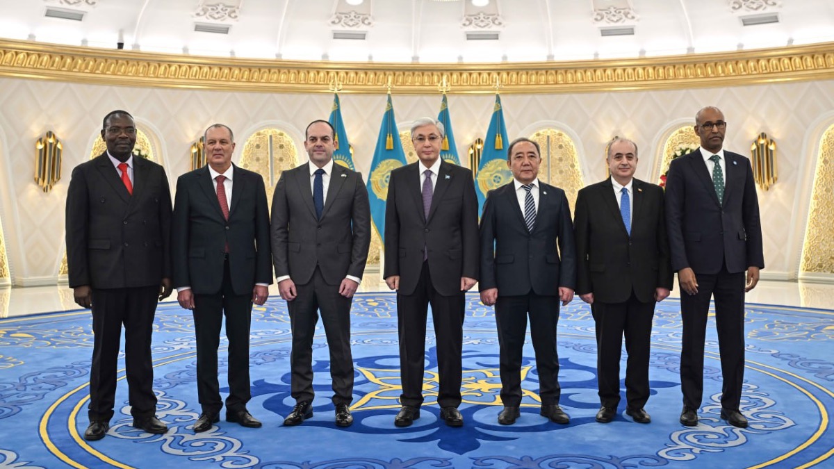 Токаев принял верительные грамоты послов ряда государств