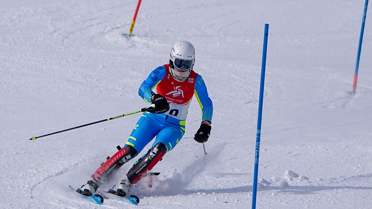 Казахстанская спортсменка финишировала пятой на Levi FIS Race