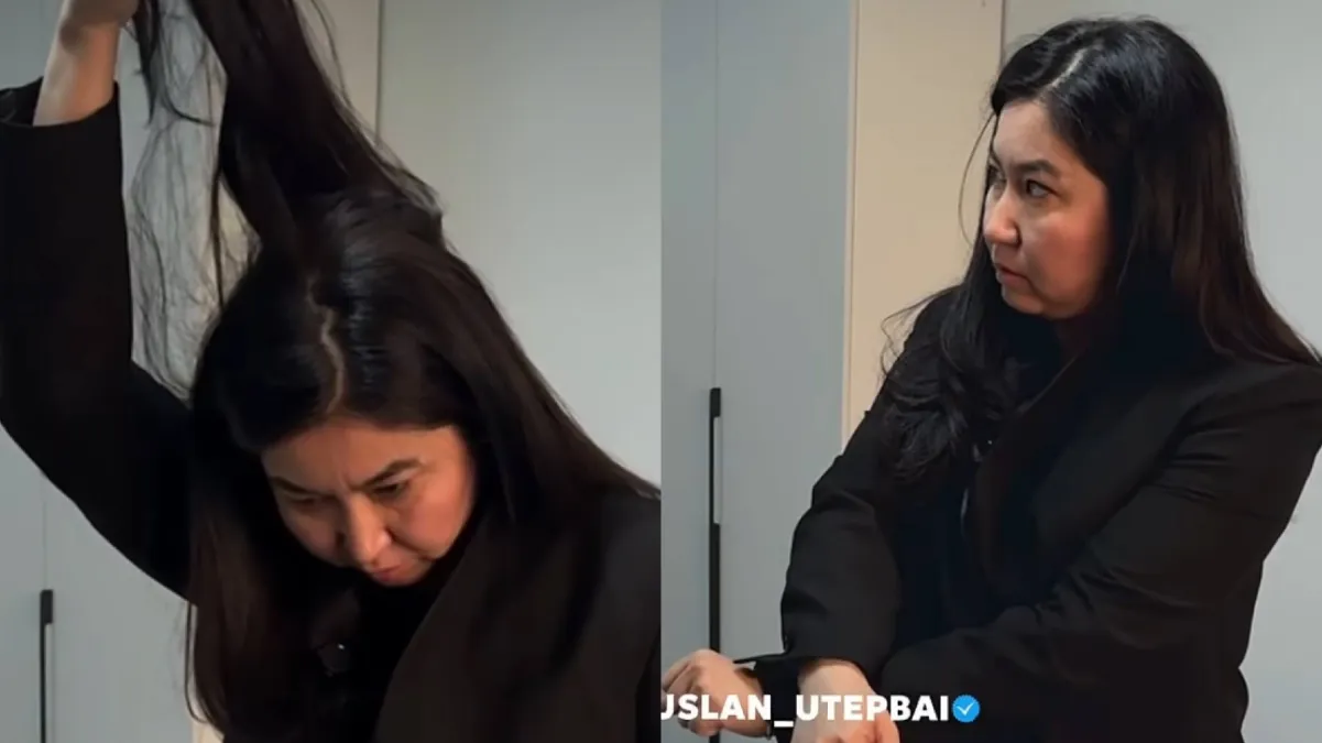 «Мойнынан байлап, сүйеп қойған»: Арман Дүйсеновтің жесірі ұлы туралы егжей-тегжейлі айтты 