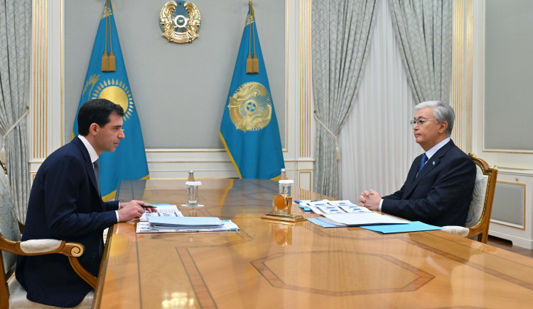 Токаев принял председателя совета директоров Qarmet Андрея Лаврентьева