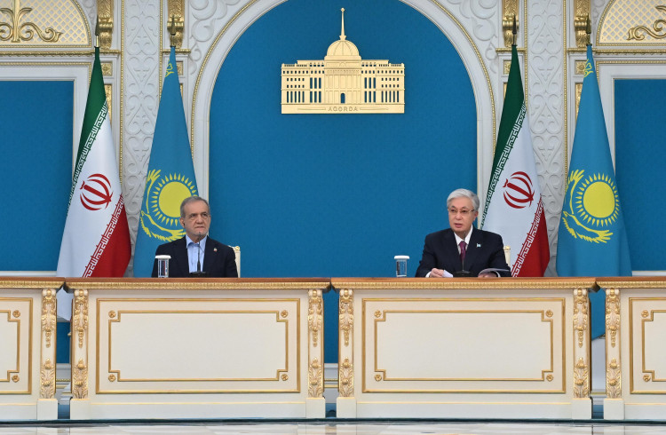 Президенты Казахстана и Ирана озвучили совместное заявление