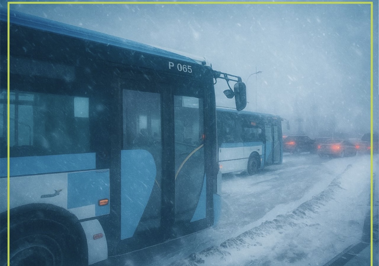 В Астане временно приостановлено движение десяти пригородных маршрутов