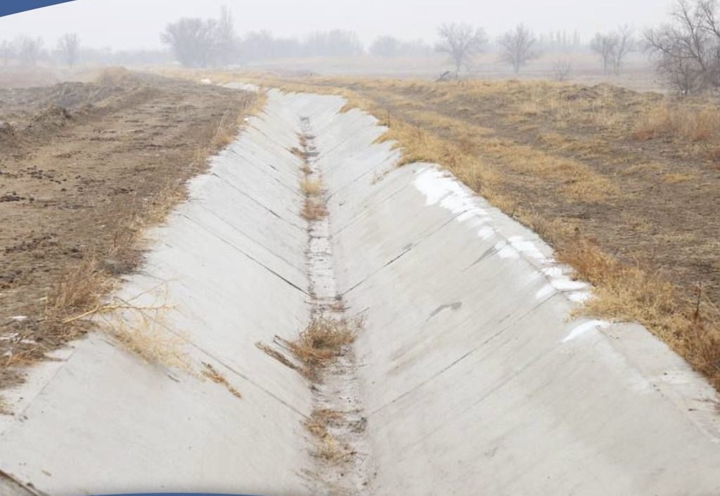 В Жамбылской области впервые за 40 лет проведена очистка обводного канала