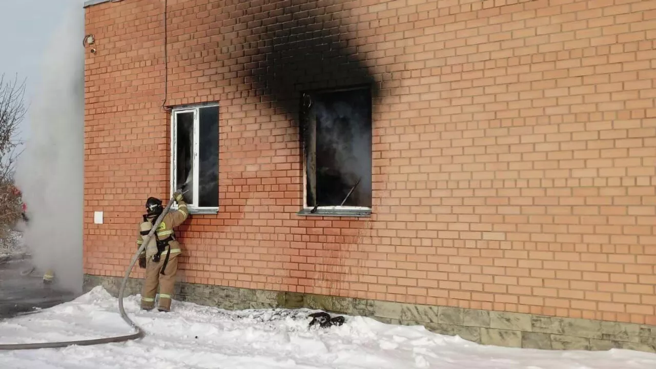 Ақмола облысында мектепте өрт шықты
