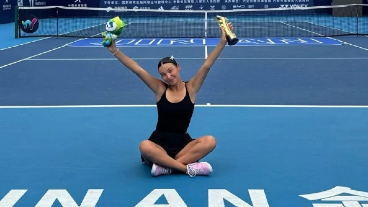 Казахстанская теннисистка выиграла турнир в Индии